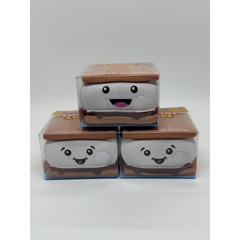 Ja-Ru Foodie Fusion Smooshy S'more Lot Of 3